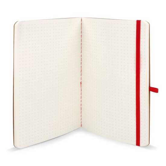 Notizbuch mit flexiblem Einband Kraftpapier A5
