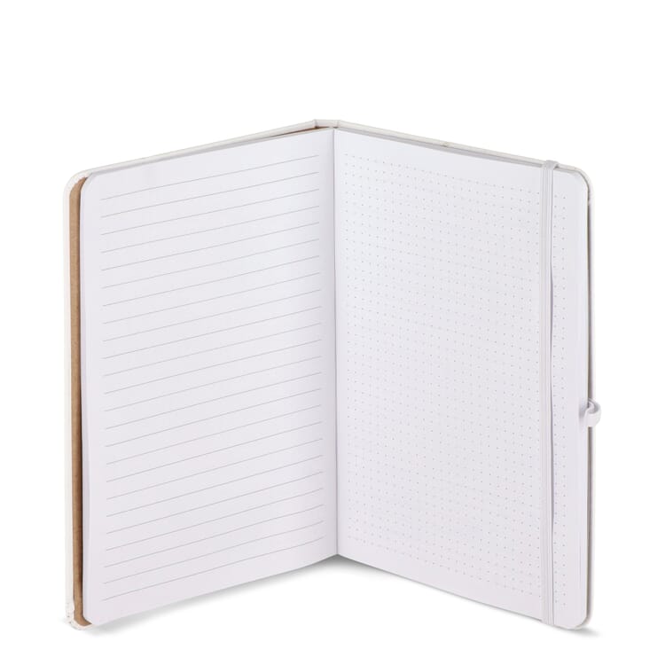 Notizbuch Olmo Hardcover PU A5 mit Haftnotizen