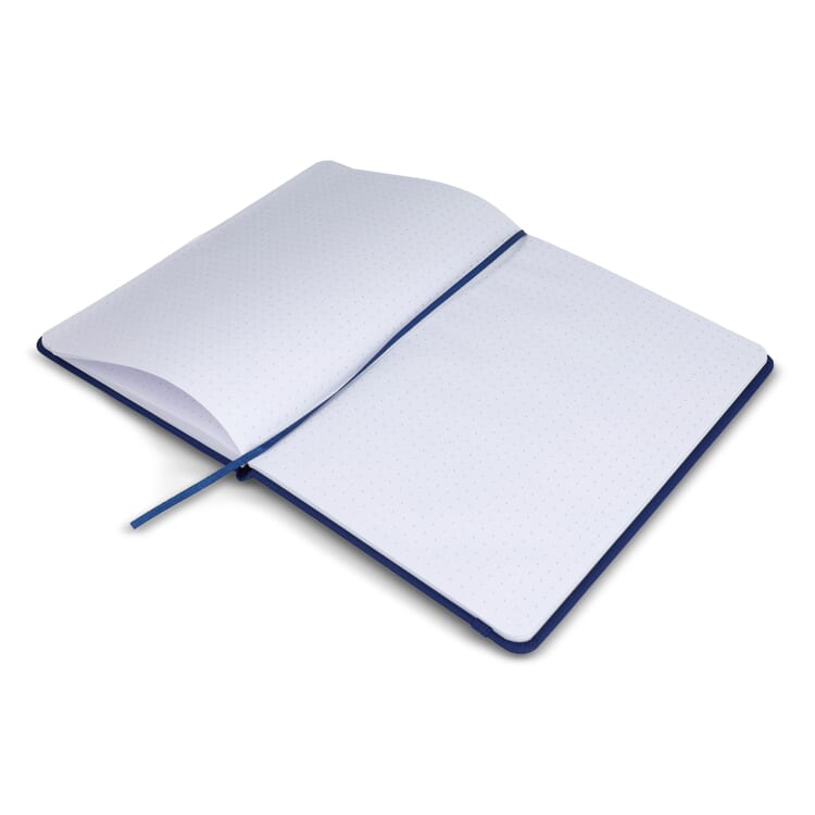 Notizbuch A5 PU mit Rasterpunktseiten