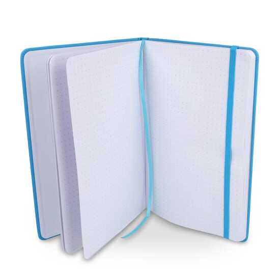 Notizbuch A5 PU mit Rasterpunktseiten