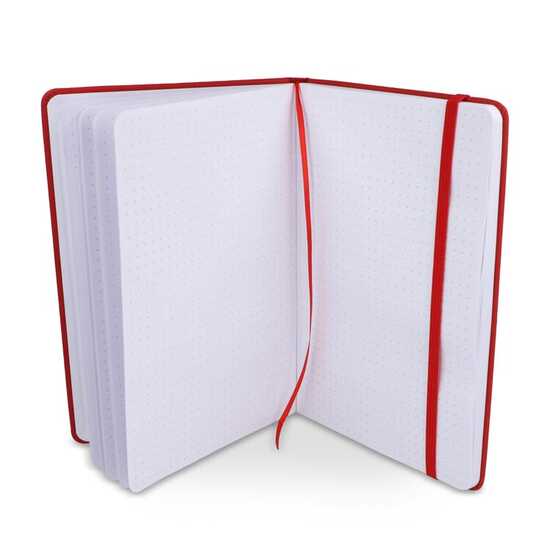 Notizbuch A5 PU mit Rasterpunktseiten