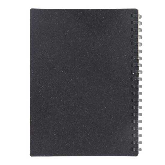 Notizbuch aus recyceltem Leder Midi