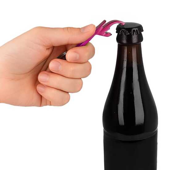 Schlüsselanhänger mit Flaschenöffner