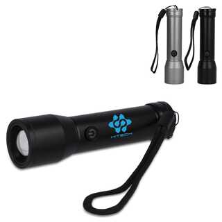Wiederaufladbare Taschenlampe aus recyceltem Aluminium IPX4