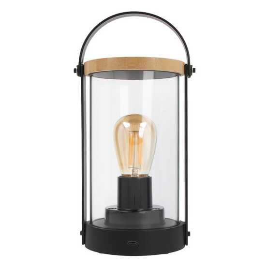 Edison-Bambuslampe