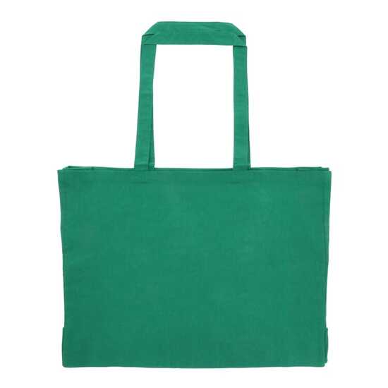 Tasche aus recycelter Baumwolle 140g/m² 49x14x37cm