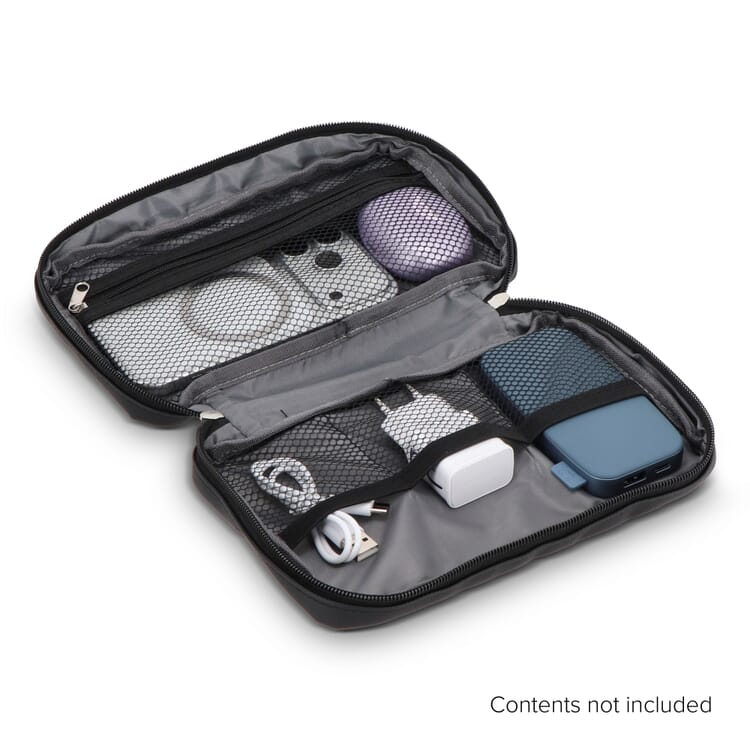 rPET PU-beschichtete 210D Napa-Organizer-Tasche 22 x 13 x 4 cm