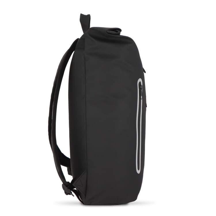PU-beschichteter R-PET 600D Rolltop-Rucksack 20L