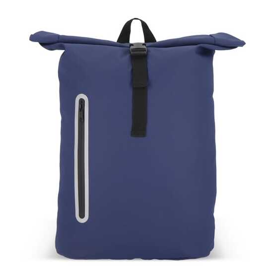 PU-beschichteter R-PET 600D Rolltop-Rucksack 20L