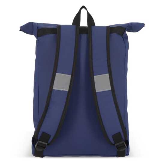 PU-beschichteter R-PET 600D Rolltop-Rucksack 20L