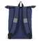PU-beschichteter R-PET 600D Rolltop-Rucksack 20L