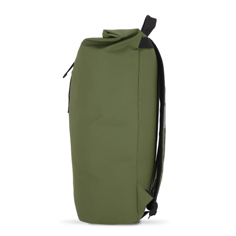 PU-beschichteter R-PET 600D Rolltop-Rucksack 20L
