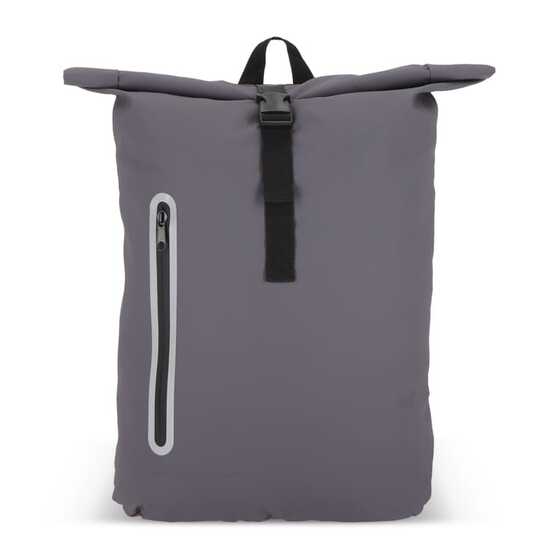 PU-beschichteter R-PET 600D Rolltop-Rucksack 20L