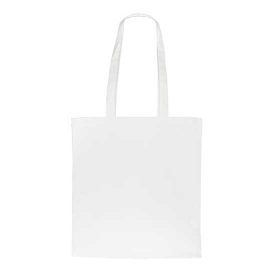 Tasche Bio-Baumwolle Farbe lang 140g/m² 38x42 cm