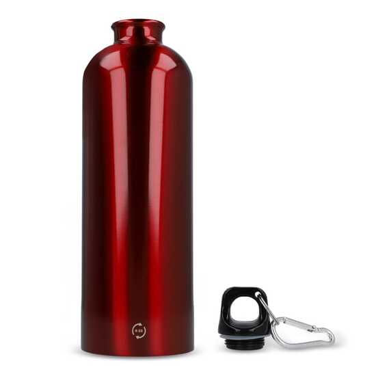 R-Edelstahl einwandige Flasche mit Karabiner 750ml
