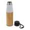 Isolierflasche Bambus mit Trageschlaufe 500ml