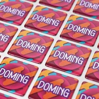 Doming Quadrat 40x40 mm