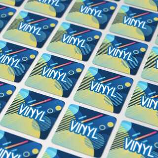 Vinyl Sticker Quadrat 13x13mm