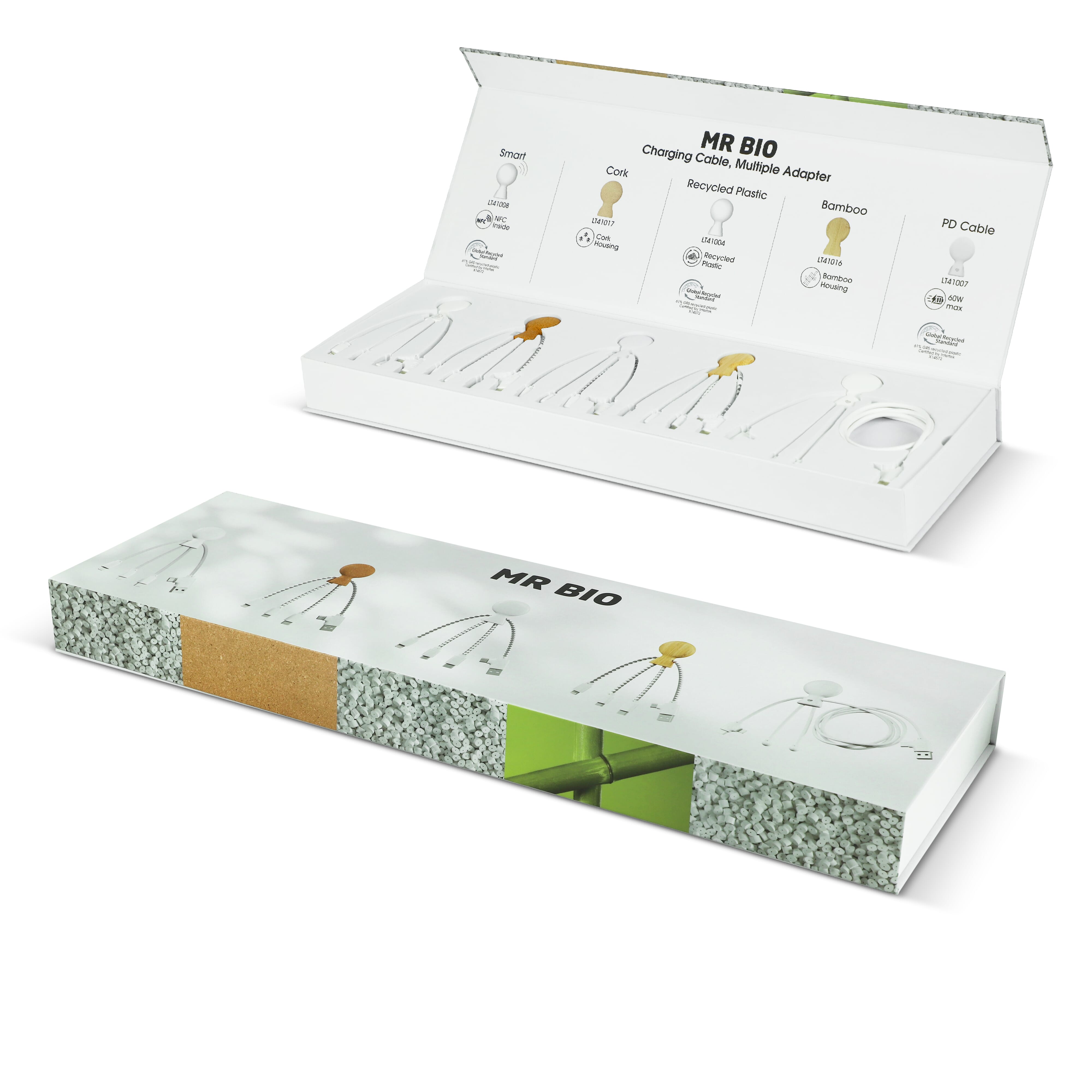 Mr. Bio Charging cable Vielfalt Präsentationsbox