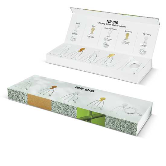 Mr. Bio Charging cable Vielfalt Präsentationsbox