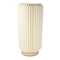 Coollux faltbare Papier-LED-Lampe Aurora Tall auf Holzsockel, 32cm