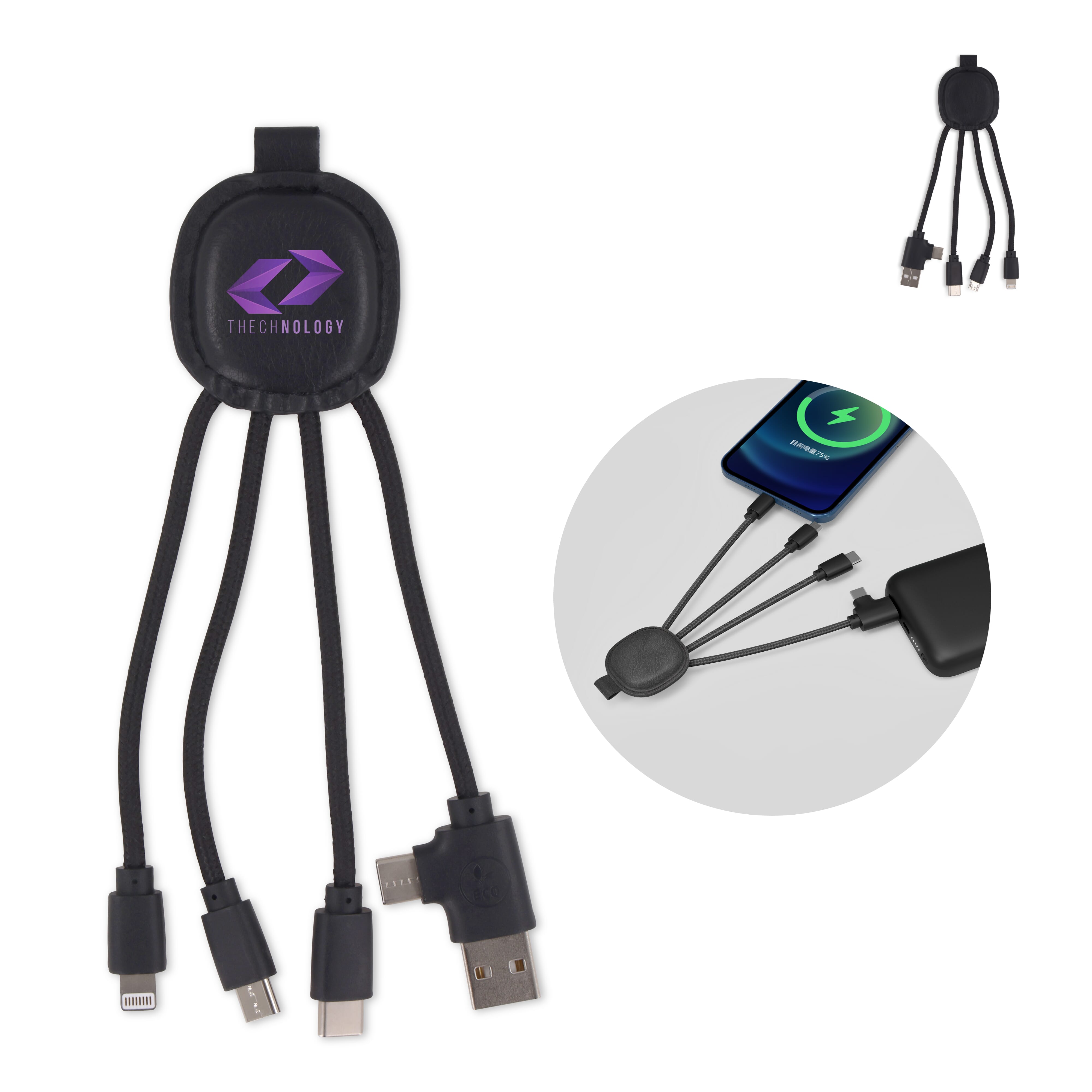 4000 | Xoopar Iné Smart Charging cable with NFC
