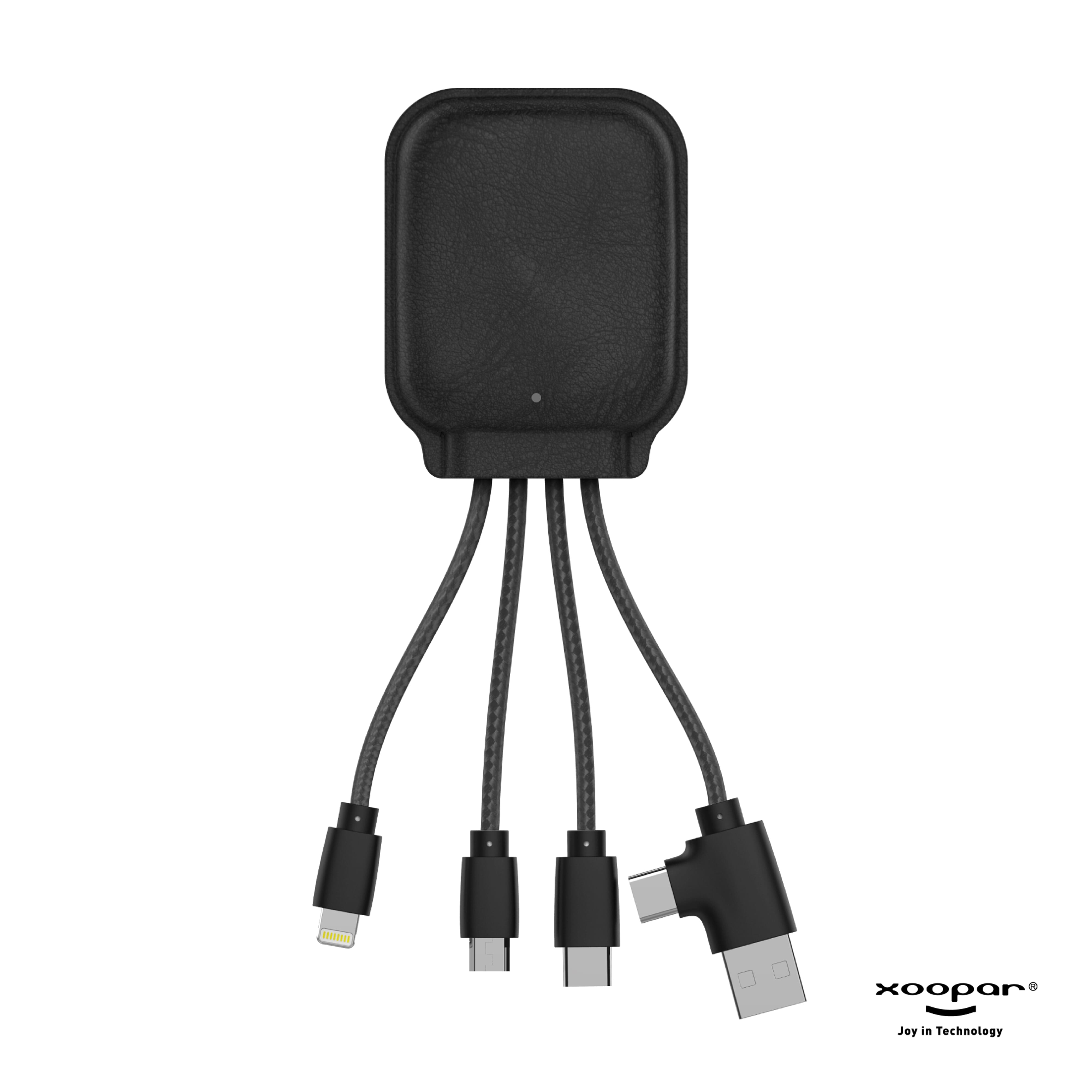 4001 | Xoopar Iné Gamma NFC Powerbank with Charging cables 3000mAh