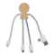 Xoopar Mr. Bio Bamboo Charging Cable