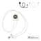 4034 - Xoopar Ice-Tag Kabel wird mit Find My Tracker geliefert