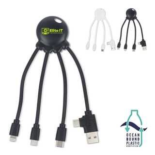 4009| Xoopar Eco Octopus Ladekabel Ocean Bound Plastic
