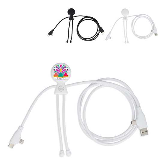 Xoopar Mr. Bio Lang 60 W PD Multi-Ladekabel 1.2 Meter