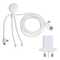 2090 - Xoopar Mr. Bio Langes Ladekabel + UK Stecker Adapter