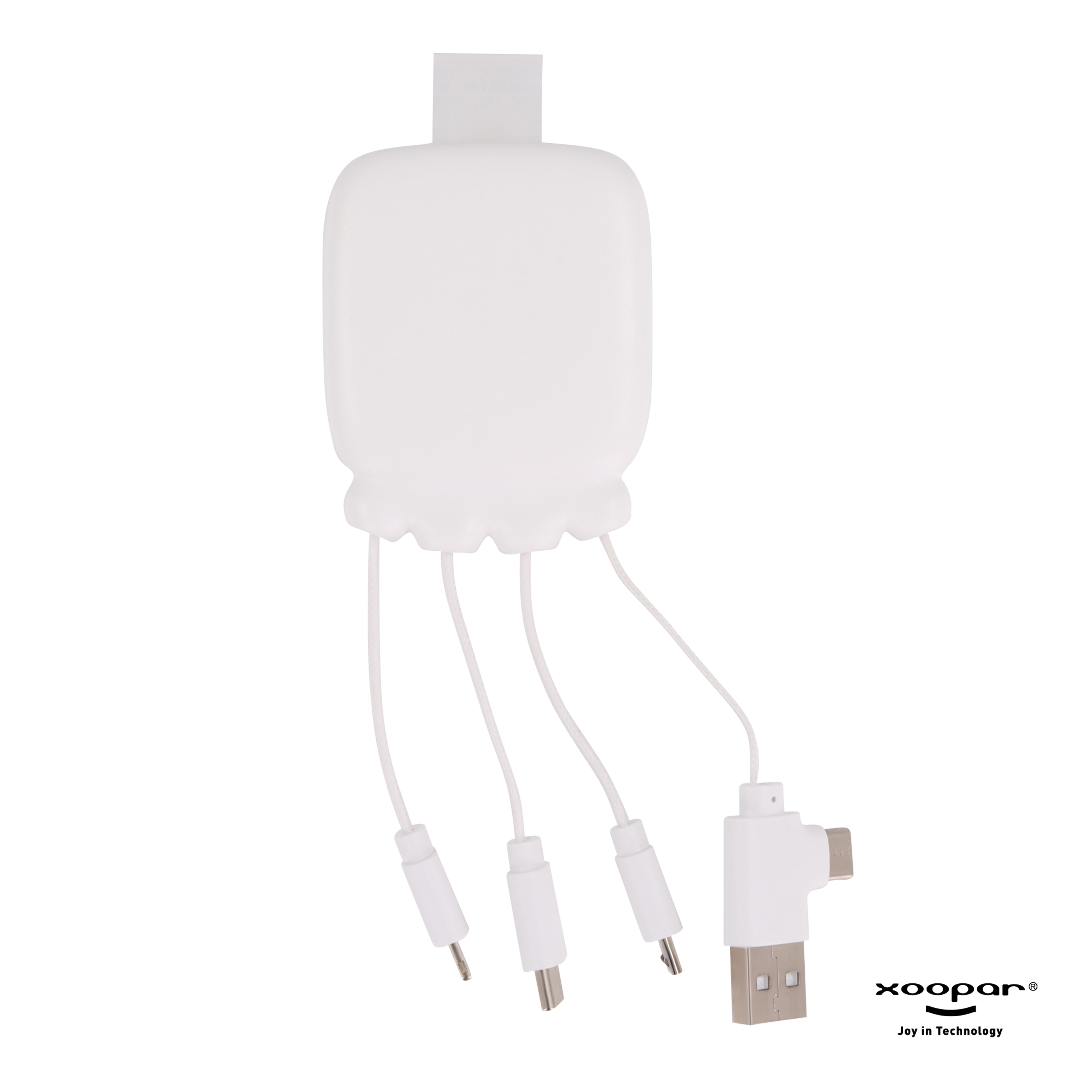3192 | Xoopar Octopus Gamma 2 Bio Charging cable with 3.000mAh Powerbank