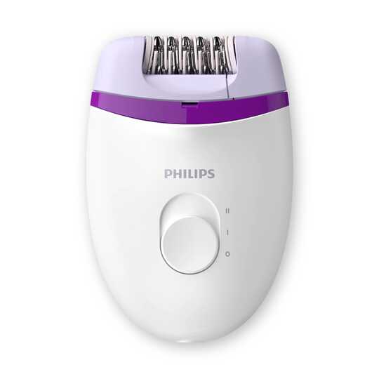 BRP505|Philips Satinelle Kompakt-Epilierer mit Kabel &amp; kabellosem Bikini-Trimmer