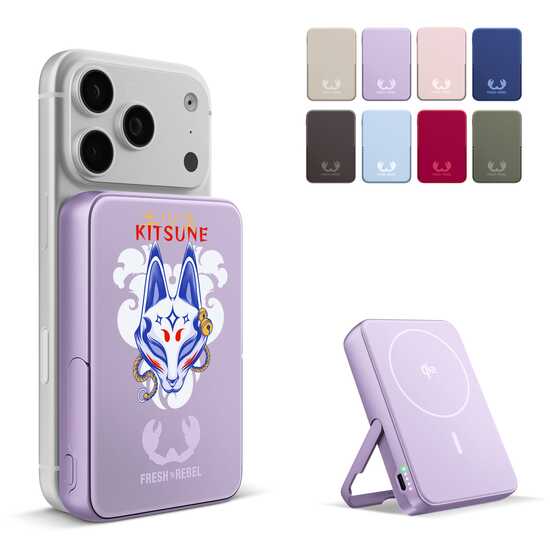 Fresh 'n Rebel Kabellose Powerbank 10000 mAh kompatibel mit MagSafe