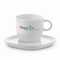 Tasse Viereck Teller Satellite 180ml
