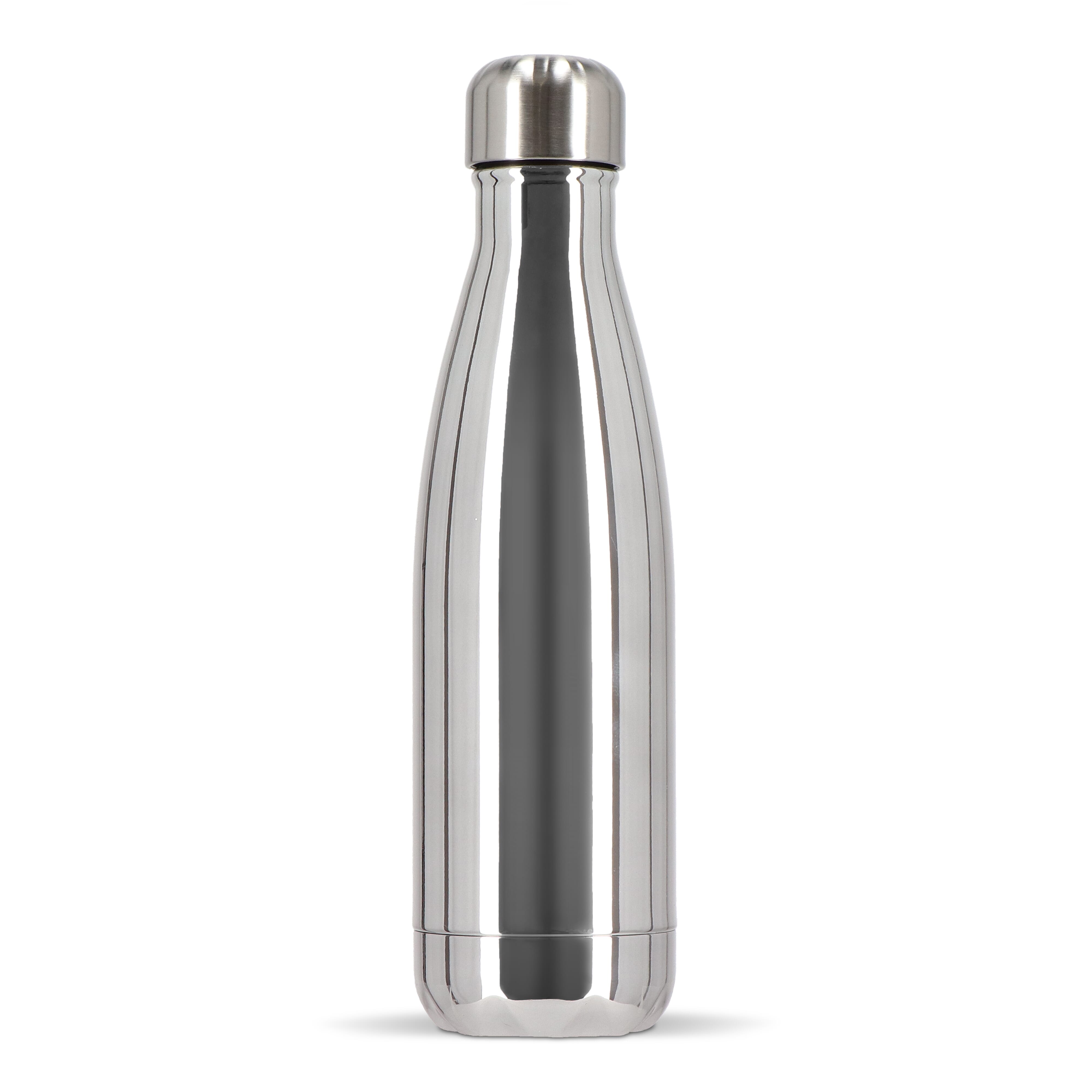 Sagaform Nils Stahlflasche Chrom 500 ml