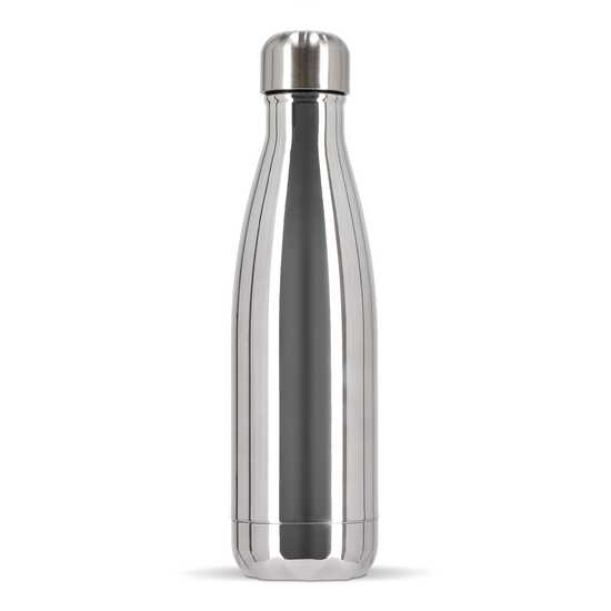 Sagaform Nils Stahlflasche Chrom 500 ml