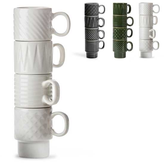Sagaform Kaffee &amp; Mehr Espressotasse 4-tlg. 100ml
