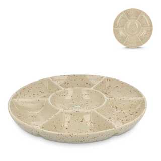 Sagaform Ditte Keramik-Servierplatte rund 26 cm