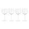 Byon Opacity 4er-Set Weingläser mit stilvollem Glasmuster 470ml
