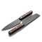 Orrefors Jernverk 2er-Set Messer, schwarz &amp; Holz