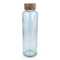 InSideOut Recycelte Glaswasserflasche ReuuZ mit Holzverschluss 650 ml