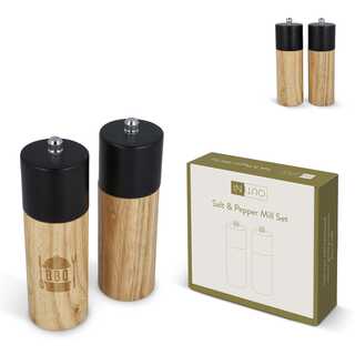 InSideOut Holz-Salz- und Pfeffermühle-Set