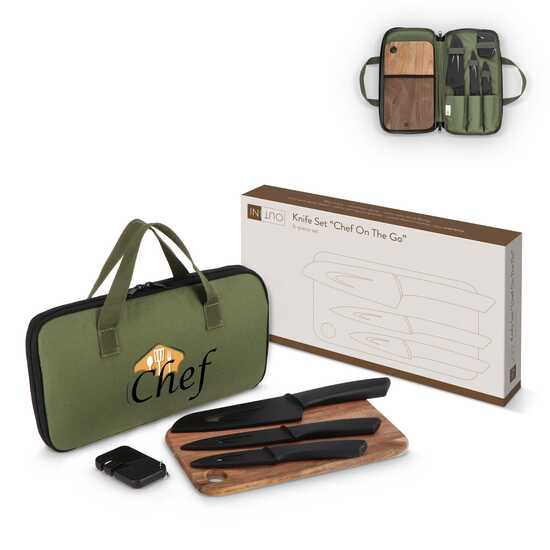 InSideOut 6-teiliges Messerset Chef on the Go