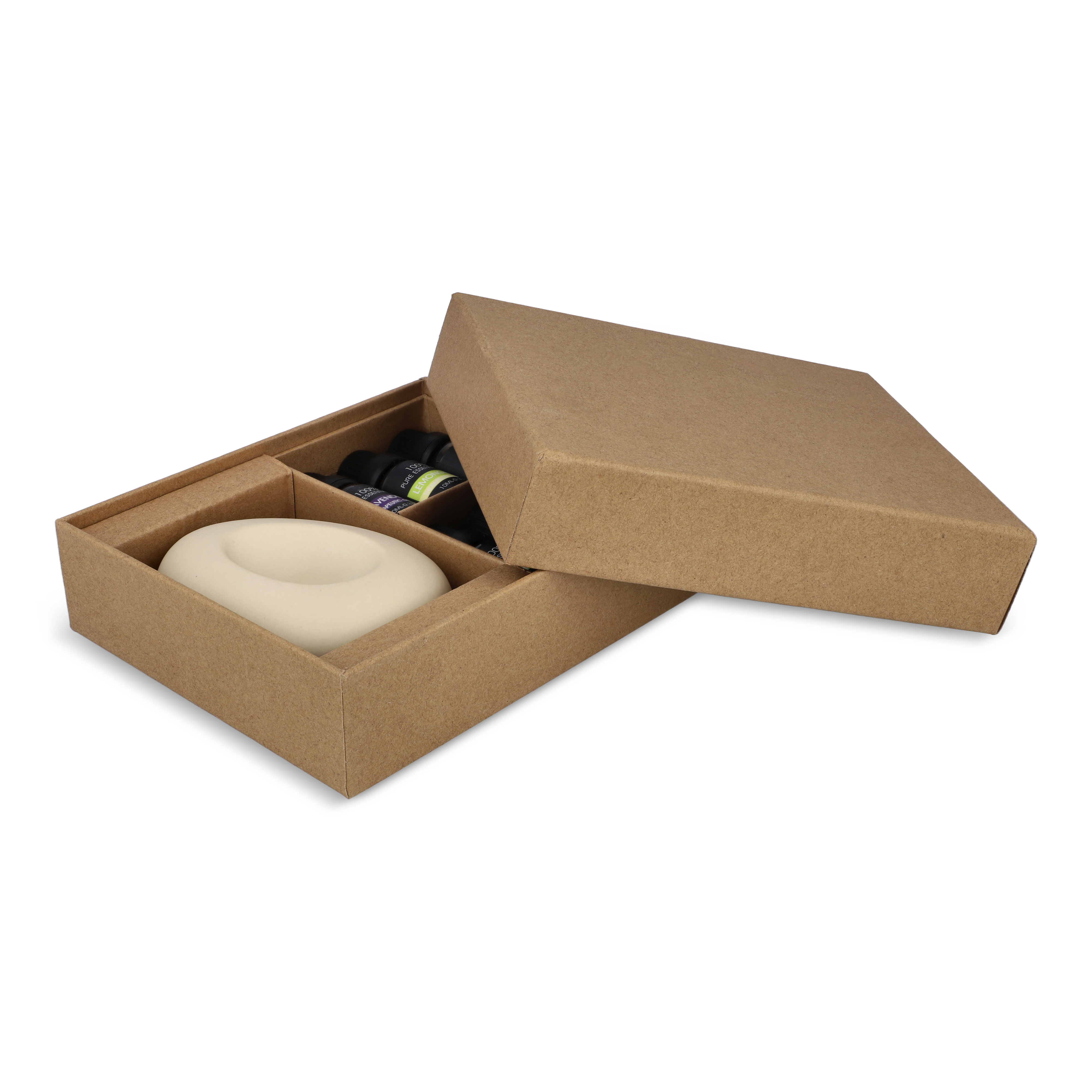 InsideOut Aroma Pebble Geschenkset mit 6 ätherischen Ölen