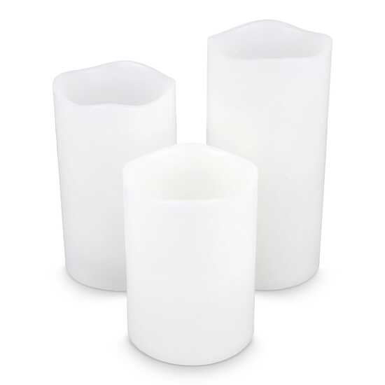 Koselys 3-teiliges LED-Kerzen-Set (batteriebetrieben)