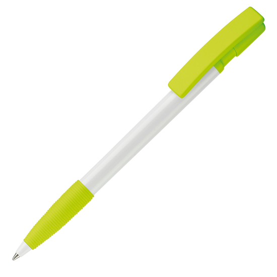 Kugelschreiber Nash Hardcolour mit Gummigriff