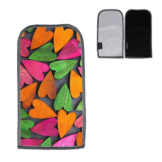 R-PET Sublim Mikrofaserbrillenetui