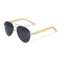 Piloten Sonnenbrille mit Bambus Bügeln